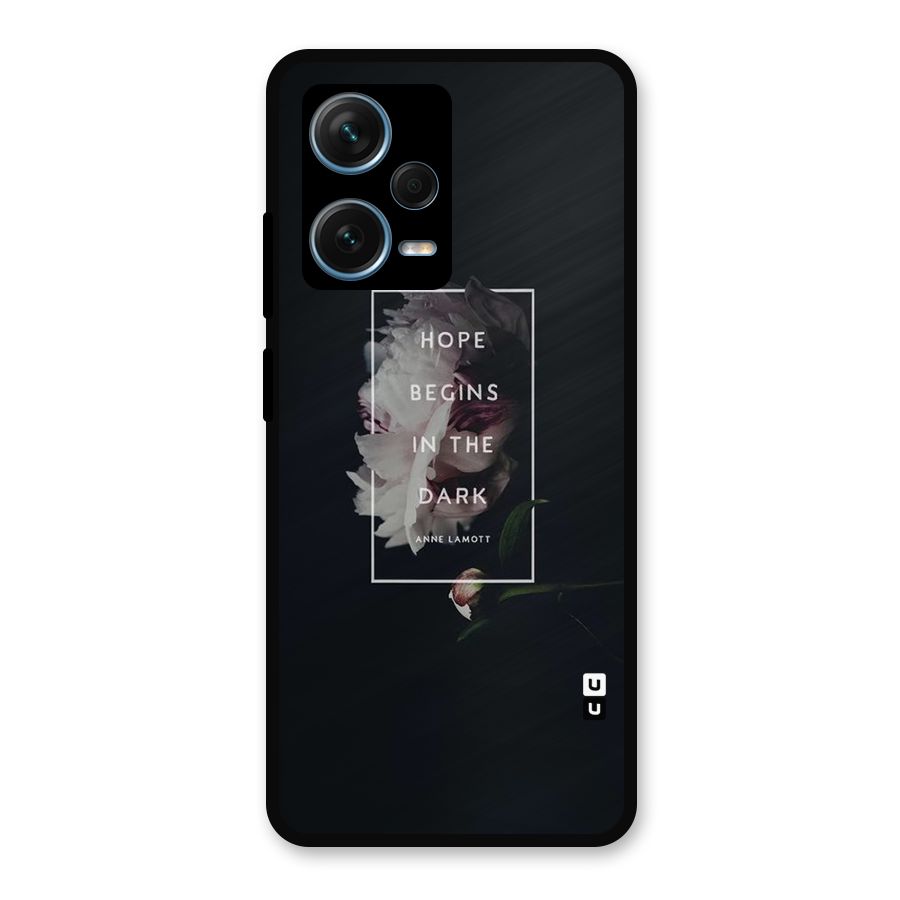 Dark Hope Metal Back Case for Redmi Note 12 Pro Plus 5G
