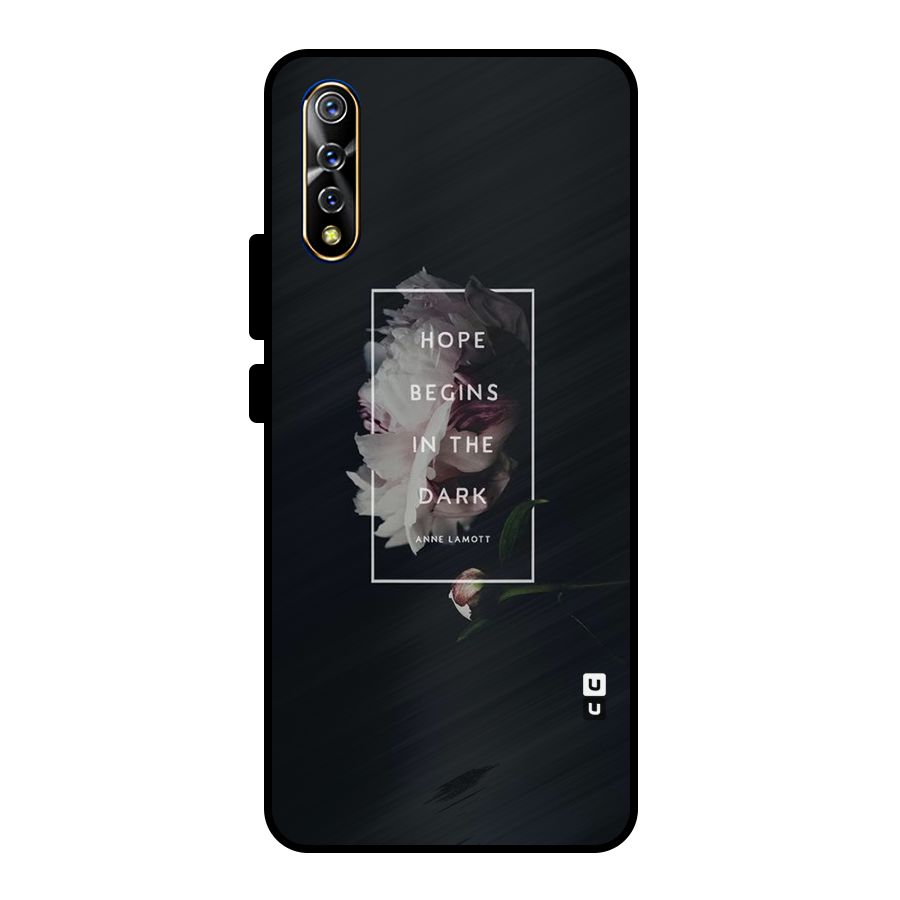 Dark Hope Metal Back Case for Vivo S1