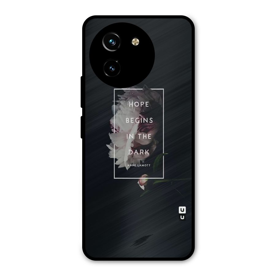 Dark Hope Metal Back Case for Vivo T3x