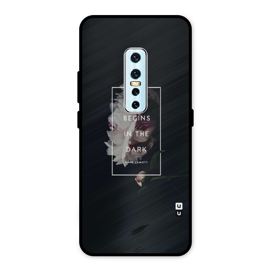 Dark Hope Metal Back Case for Vivo V17 Pro
