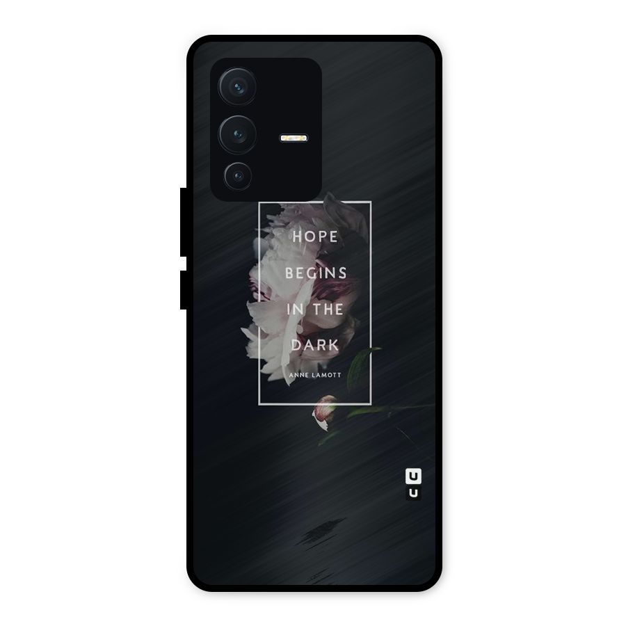 Dark Hope Metal Back Case for Vivo V23 5G