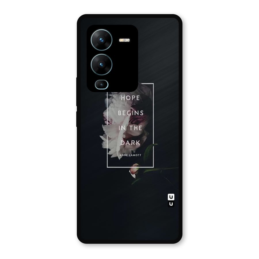 Dark Hope Metal Back Case for Vivo V25 Pro