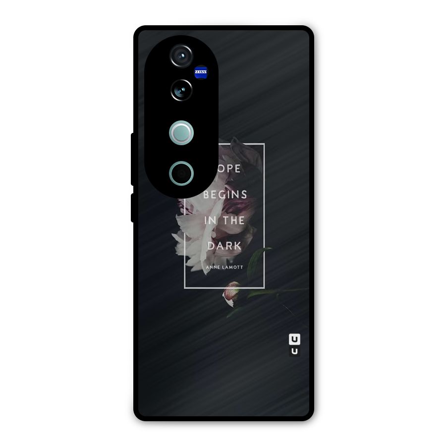 Dark Hope Metal Back Case for Vivo V40 Pro