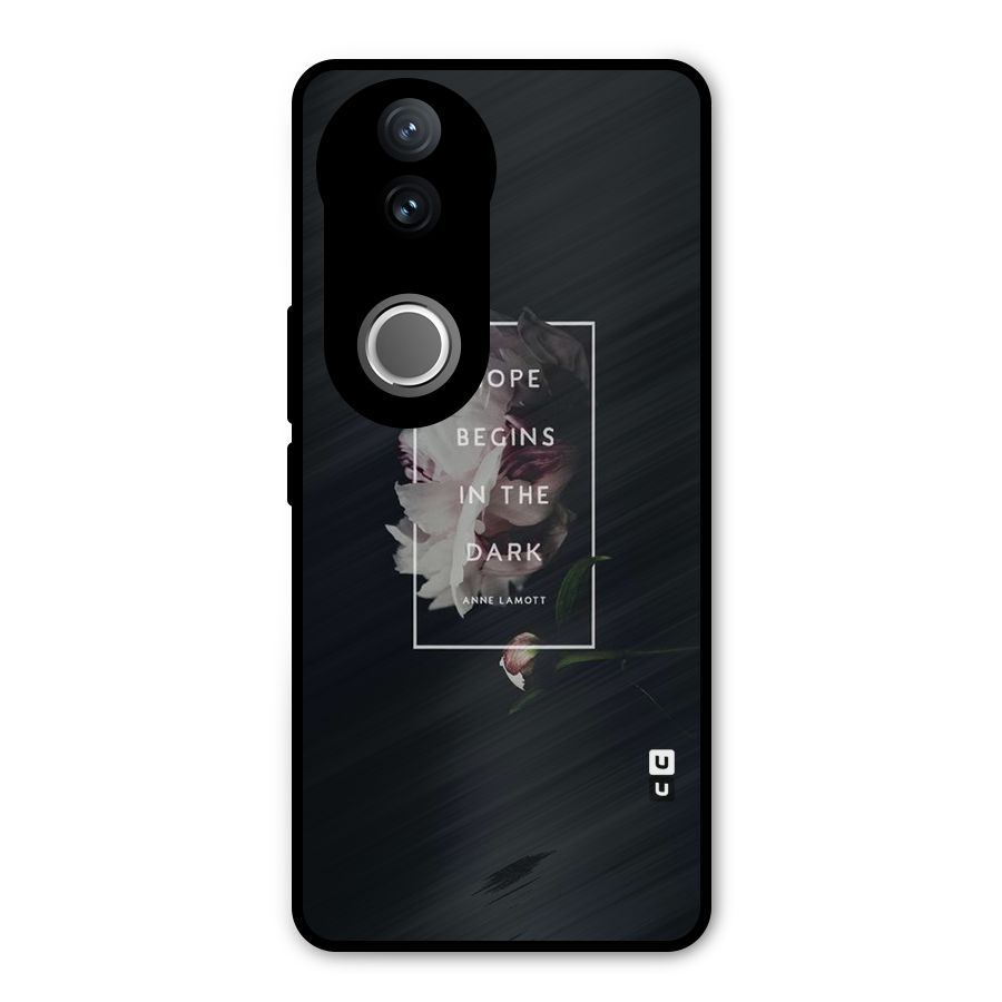 Dark Hope Metal Back Case for Vivo V50