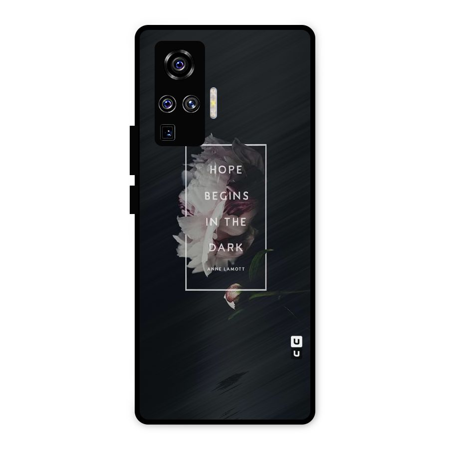 Dark Hope Metal Back Case for Vivo X50 Pro