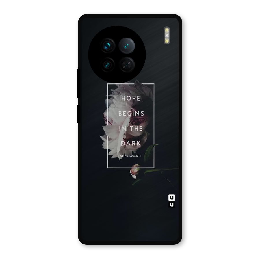 Dark Hope Metal Back Case for Vivo X90