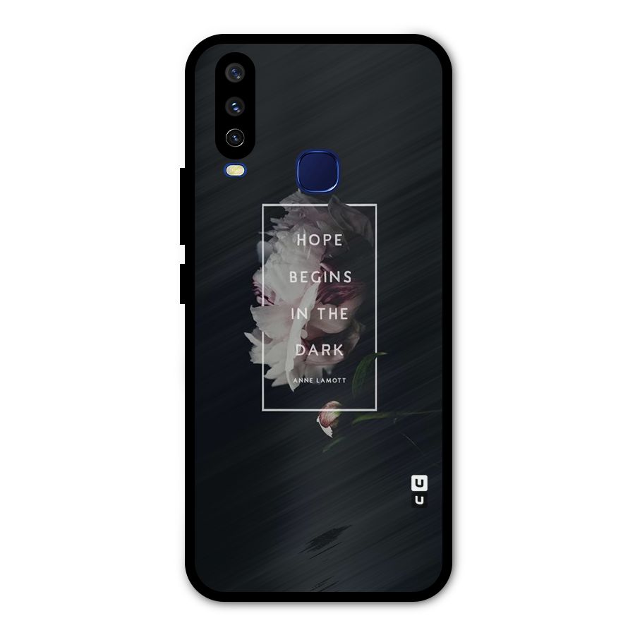 Dark Hope Metal Back Case for Vivo Y15