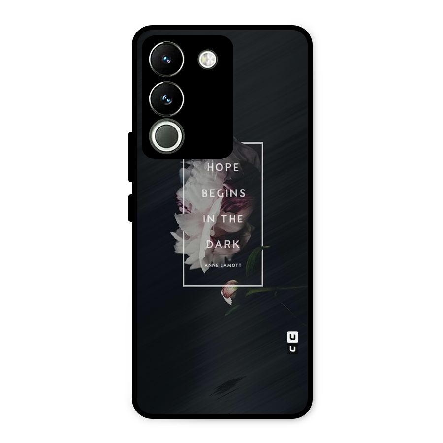 Dark Hope Metal Back Case for Vivo Y200