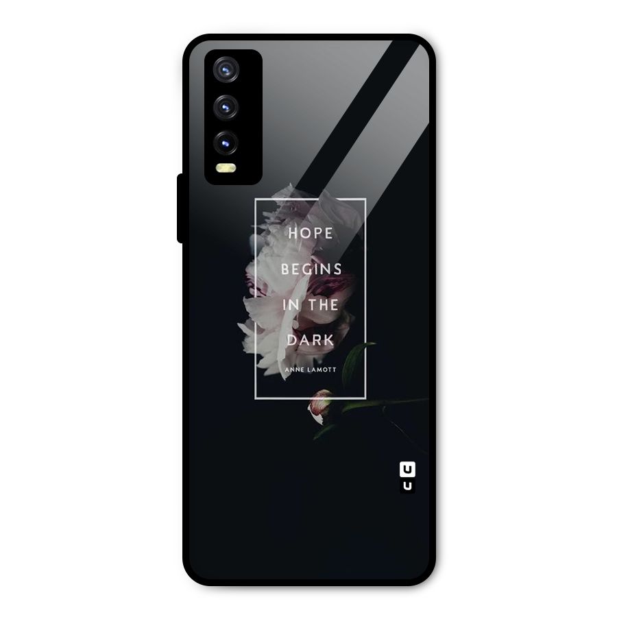 Dark Hope Metal Back Case for Vivo Y20g