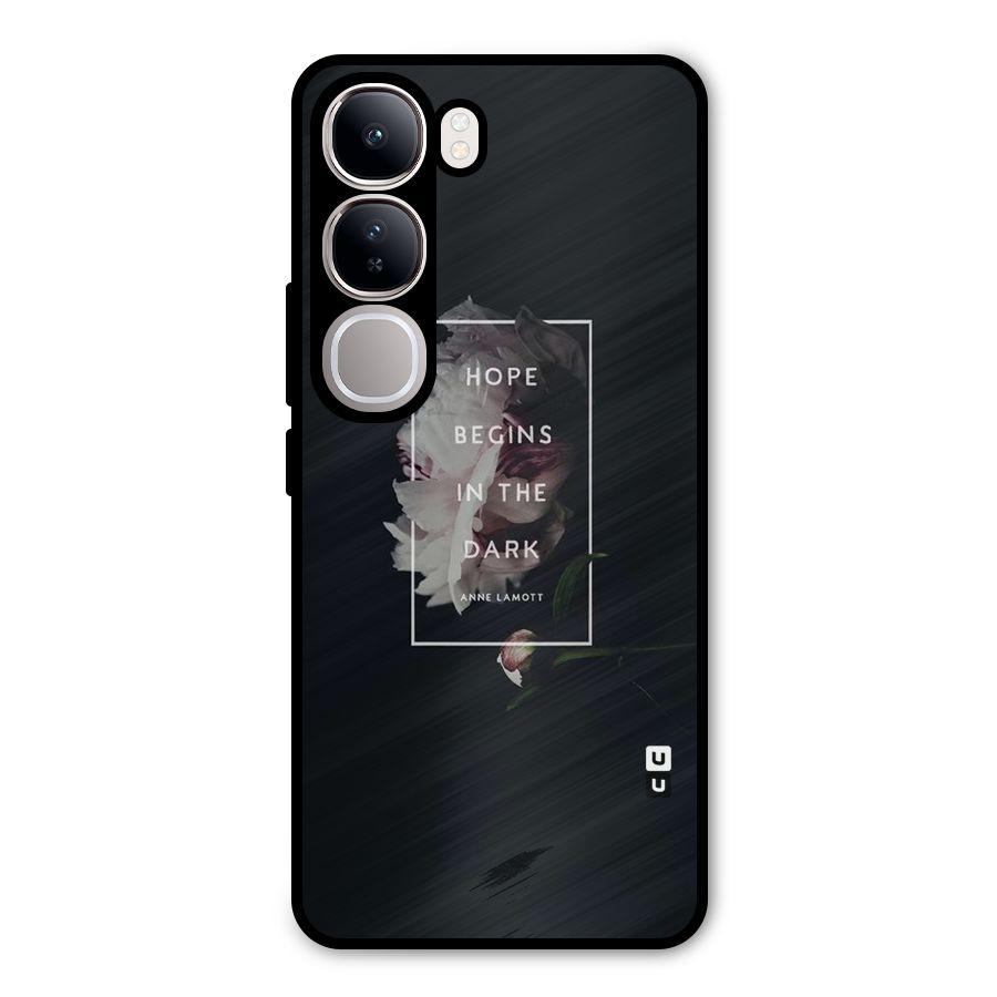 Dark Hope Metal Back Case for Vivo Y300