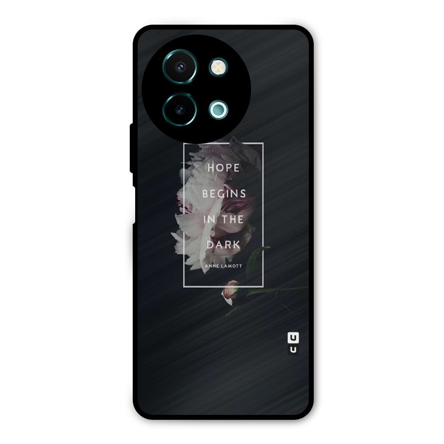 Dark Hope Metal Back Case for Vivo Y58