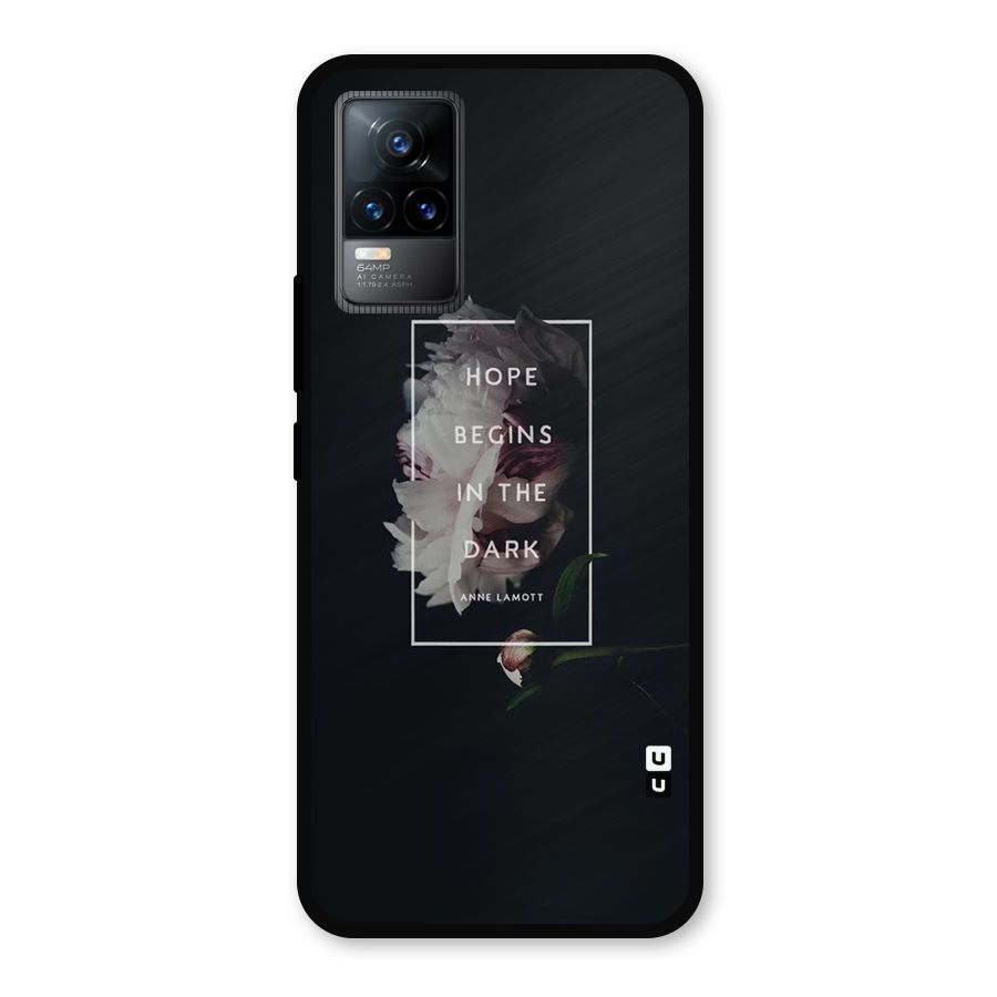 Dark Hope Metal Back Case for Vivo Y73