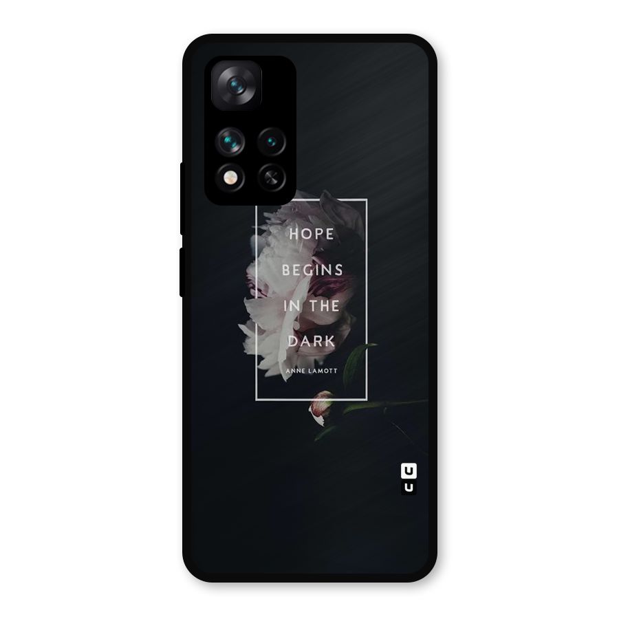 Dark Hope Metal Back Case for Xiaomi 11i Hypercharge 5G