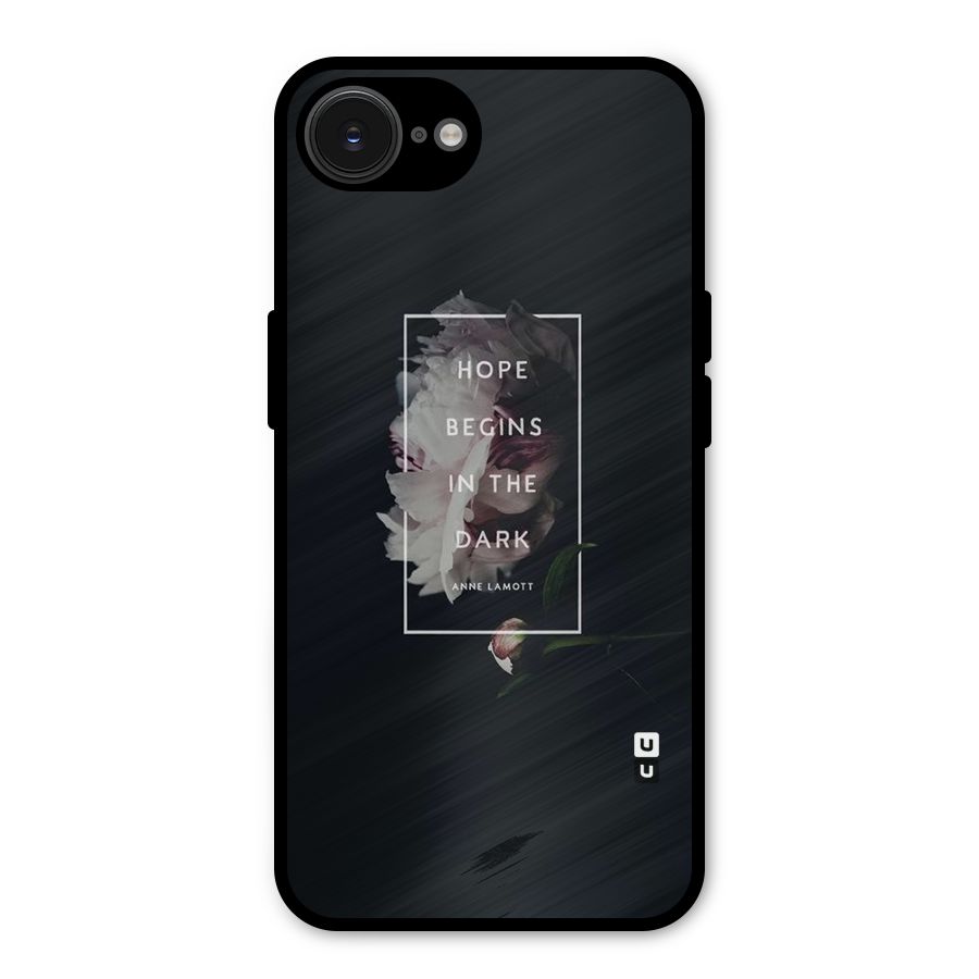 Dark Hope Metal Back Case for iPhone 16e