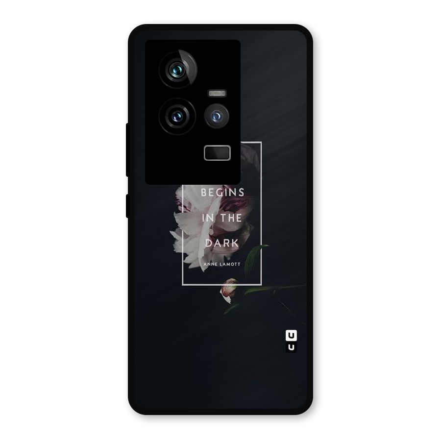 Dark Hope Metal Back Case for iQOO 11 5G
