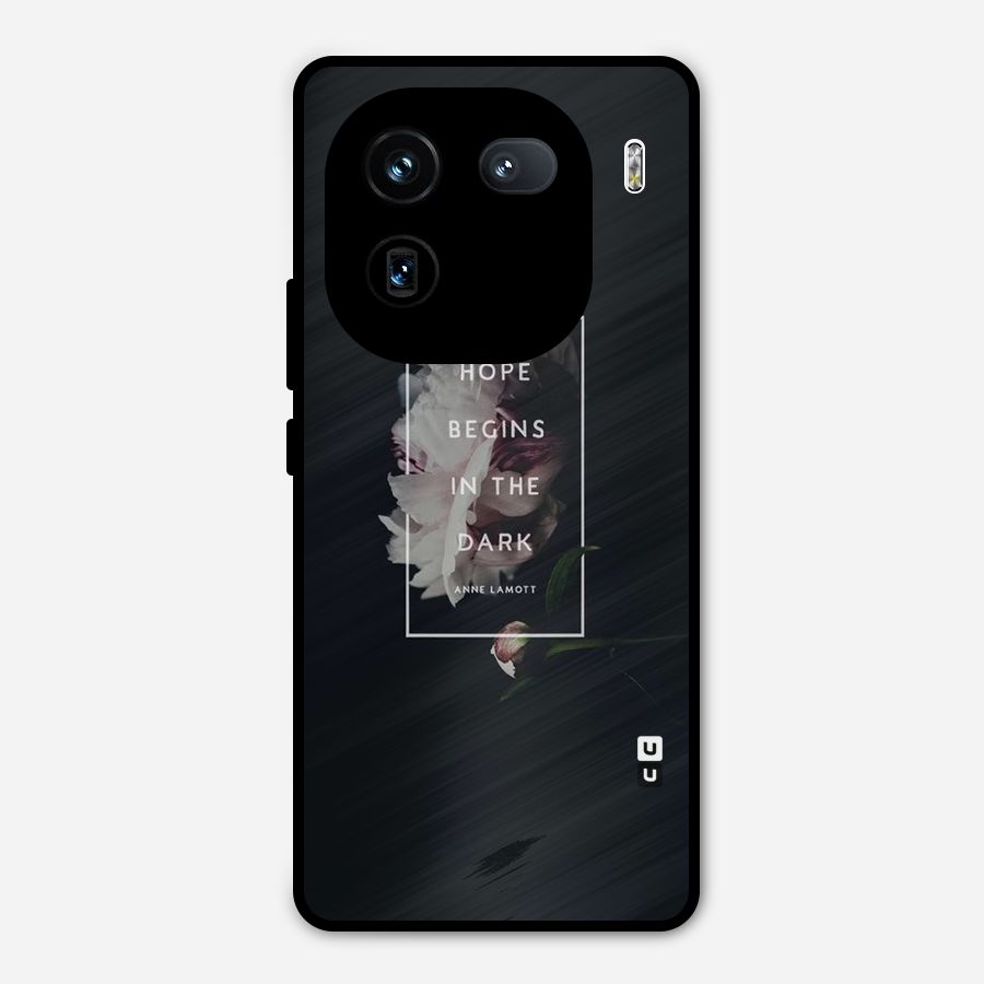 Dark Hope Metal Back Case for iQOO 12