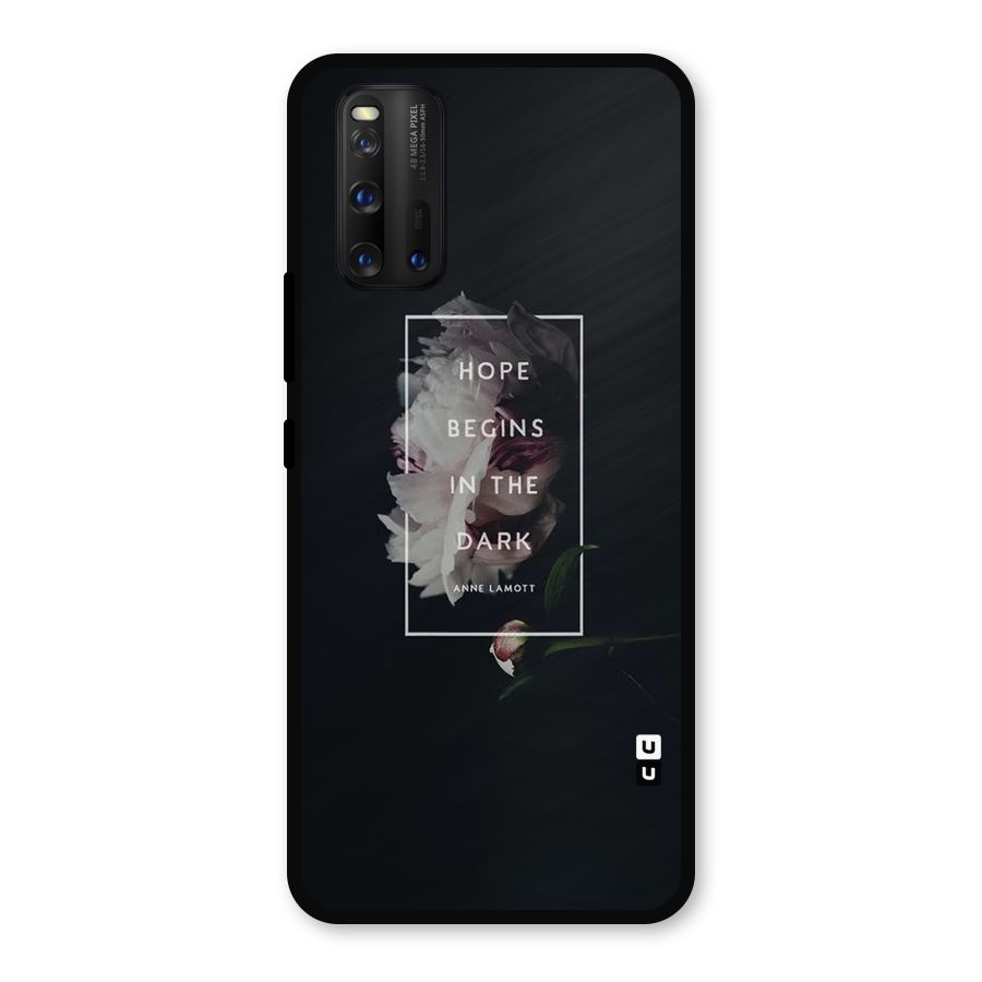 Dark Hope Metal Back Case for iQOO 3