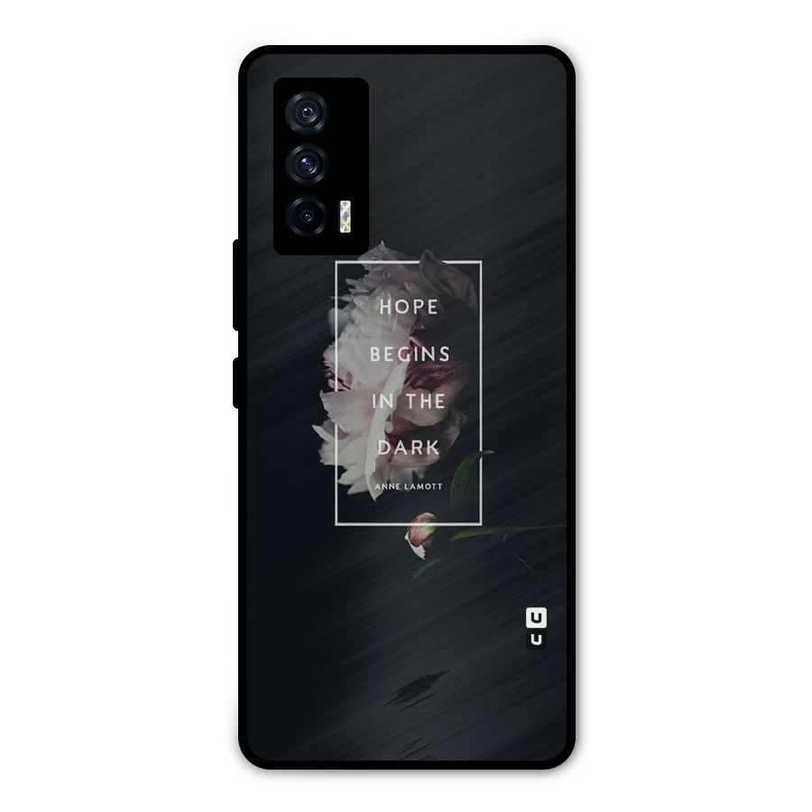 Dark Hope Metal Back Case for iQOO 7 5G