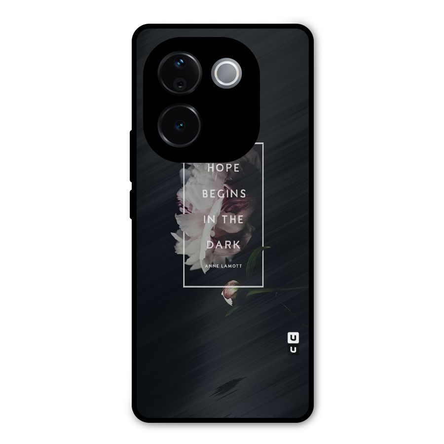 Dark Hope Metal Back Case for iQOO Z9s Pro