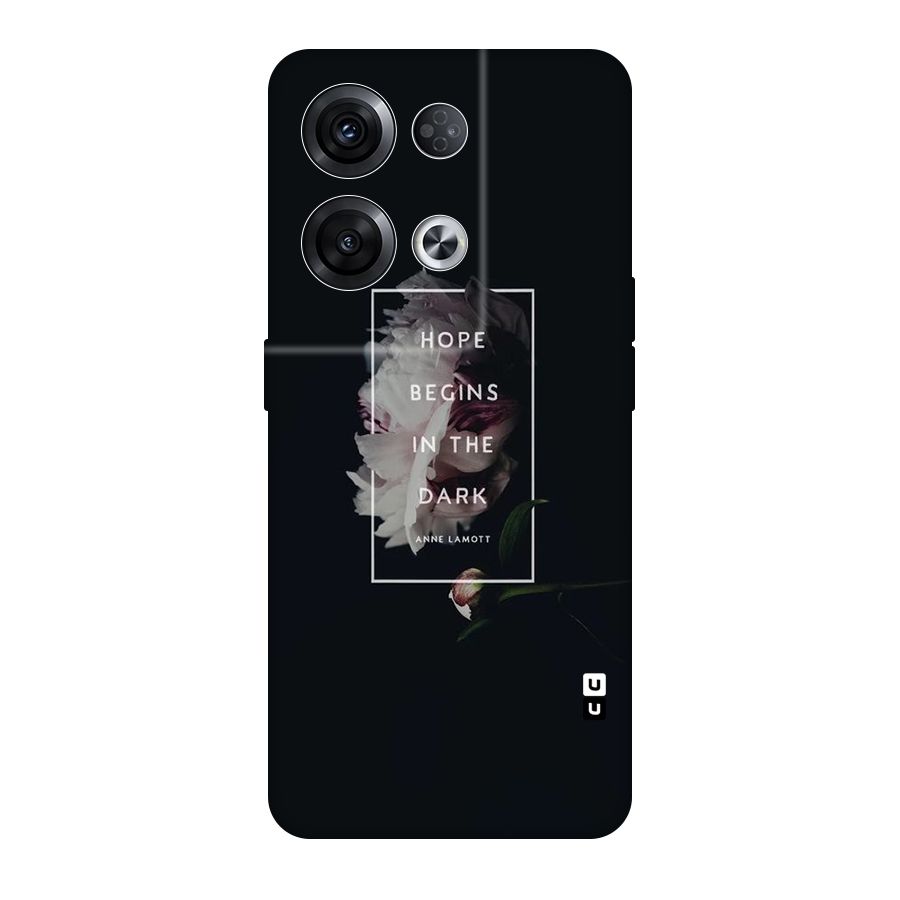 Dark Hope Original Polycarbonate Back Case for Oppo Reno8 Pro 5G