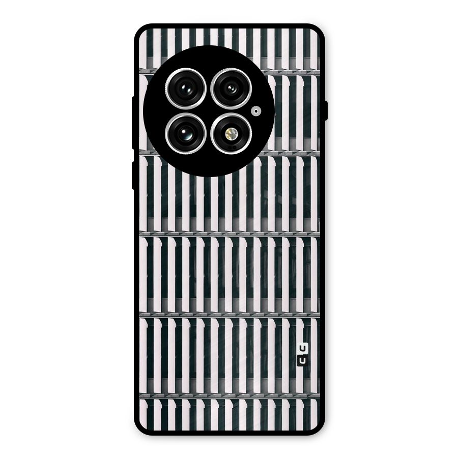 Dark Lines Pattern Metal Back Case for OnePlus 13