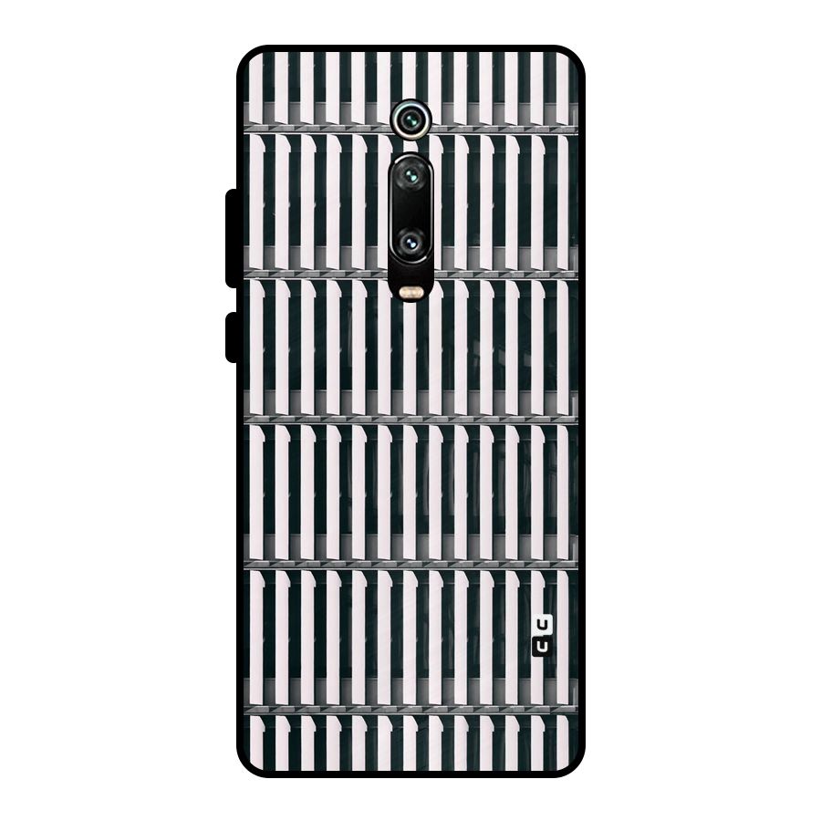 Dark Lines Pattern Metal Back Case for Redmi K20
