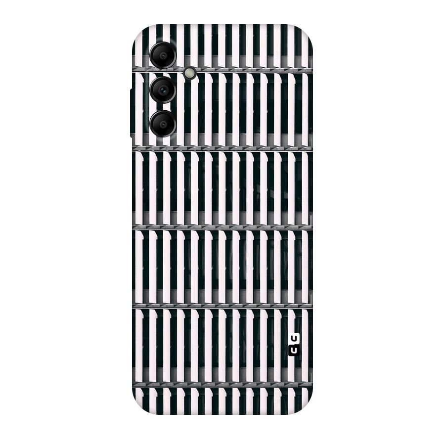 Dark Lines Pattern Original Polycarbonate Back Case for Galaxy A14 5G