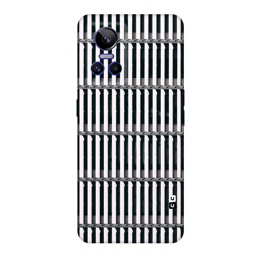 Dark Lines Pattern Original Polycarbonate Back Case for Realme GT Neo 3