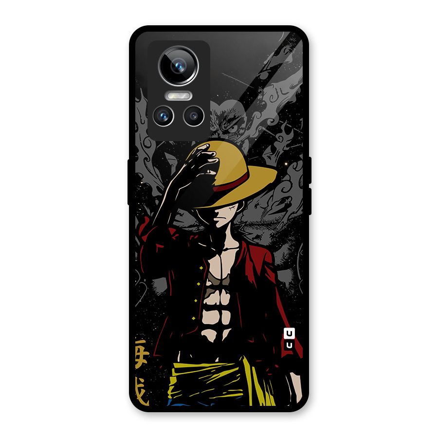 Dark Luffy Art Glass Back Case for Realme GT Neo 3