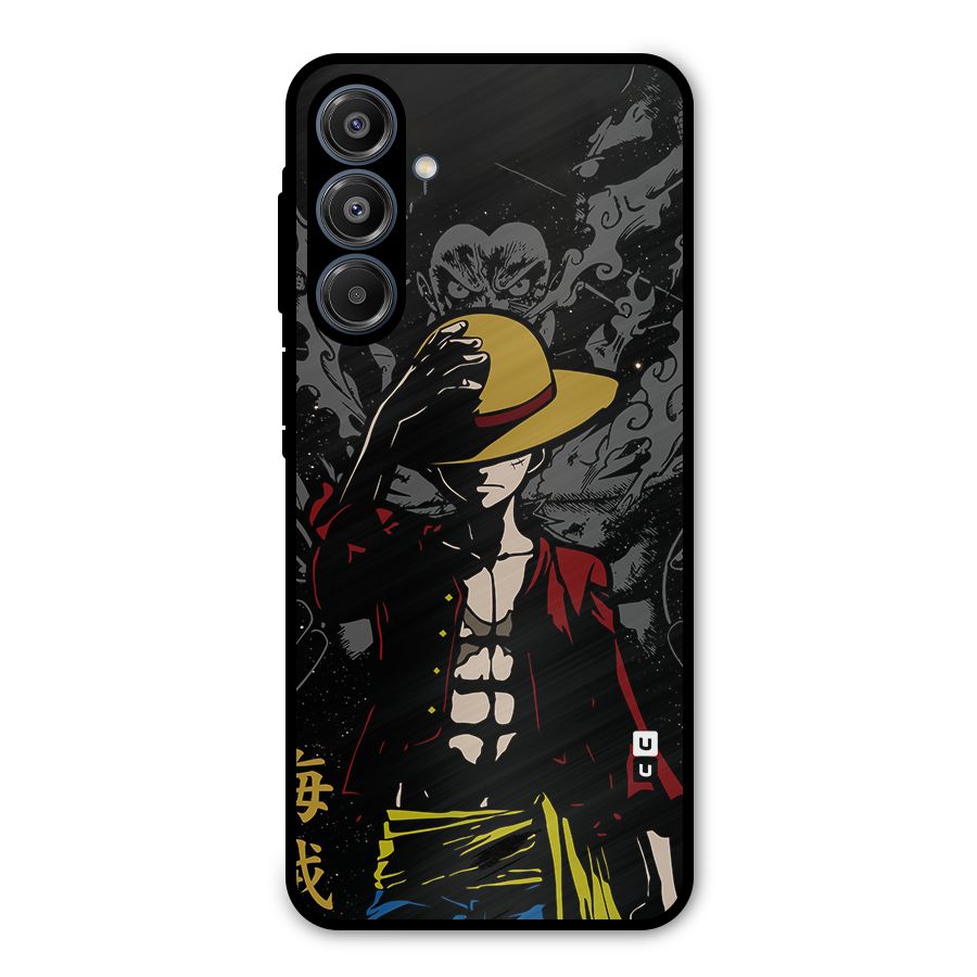 Dark Luffy Art Metal Back Case for Galaxy A16 5G
