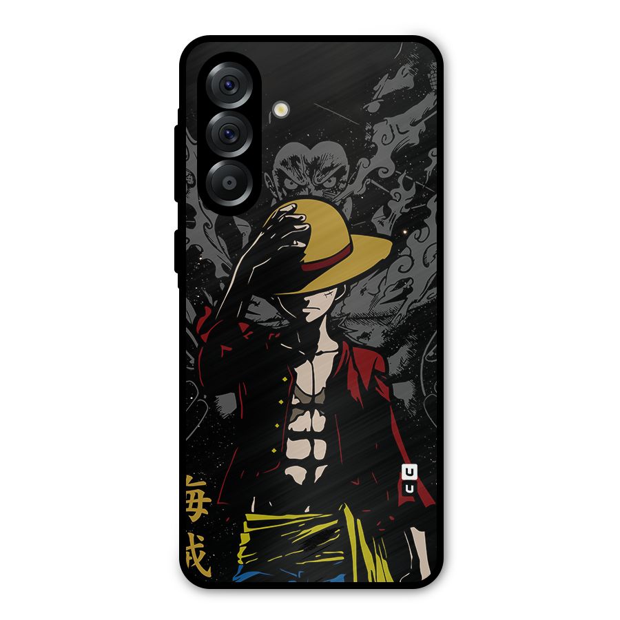 Dark Luffy Art Metal Back Case for Galaxy A36