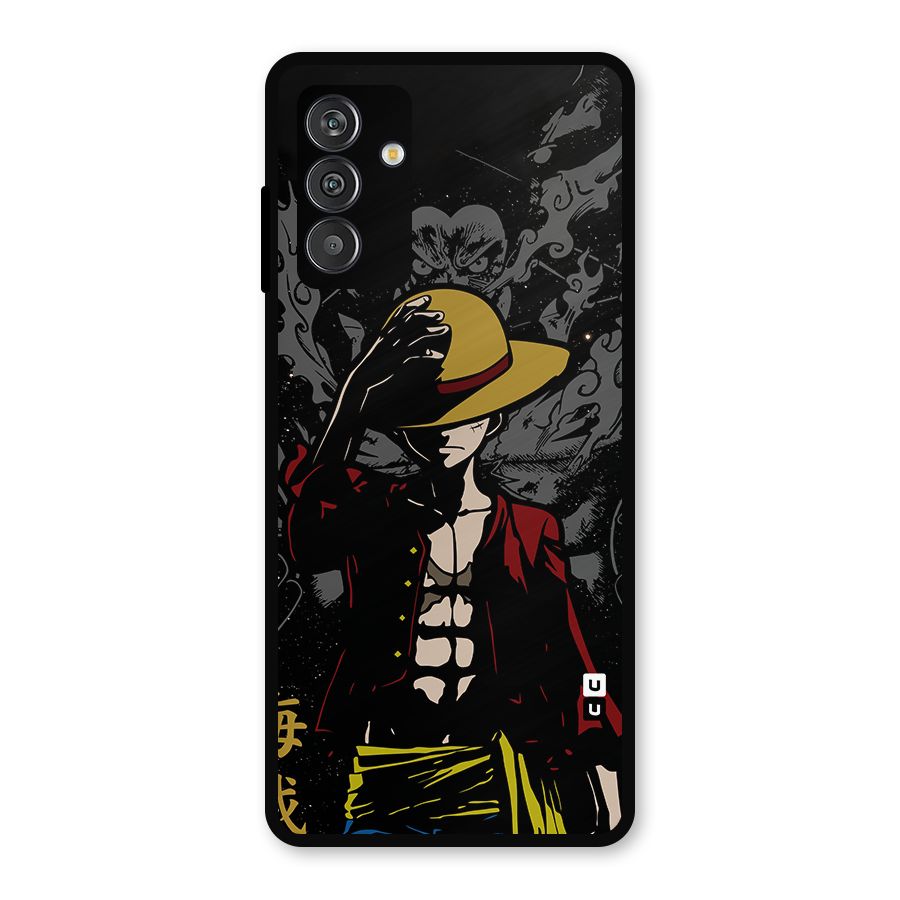 Dark Luffy Art Metal Back Case for Galaxy F13
