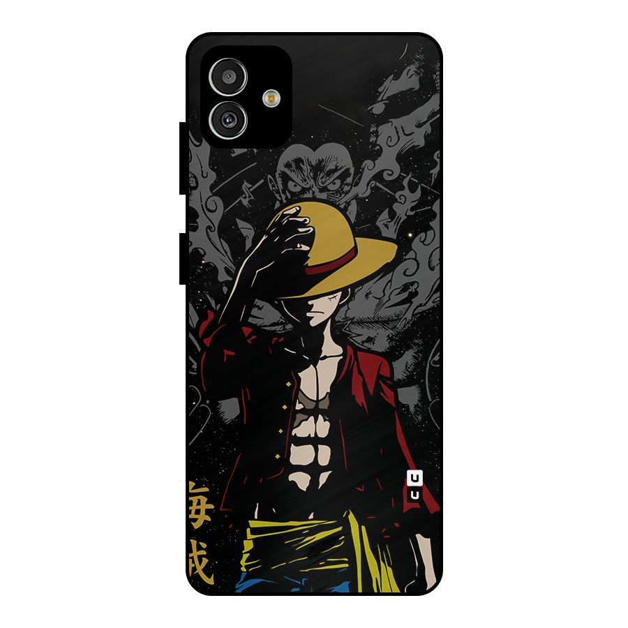 Dark Luffy Art Metal Back Case for Galaxy M13 5G