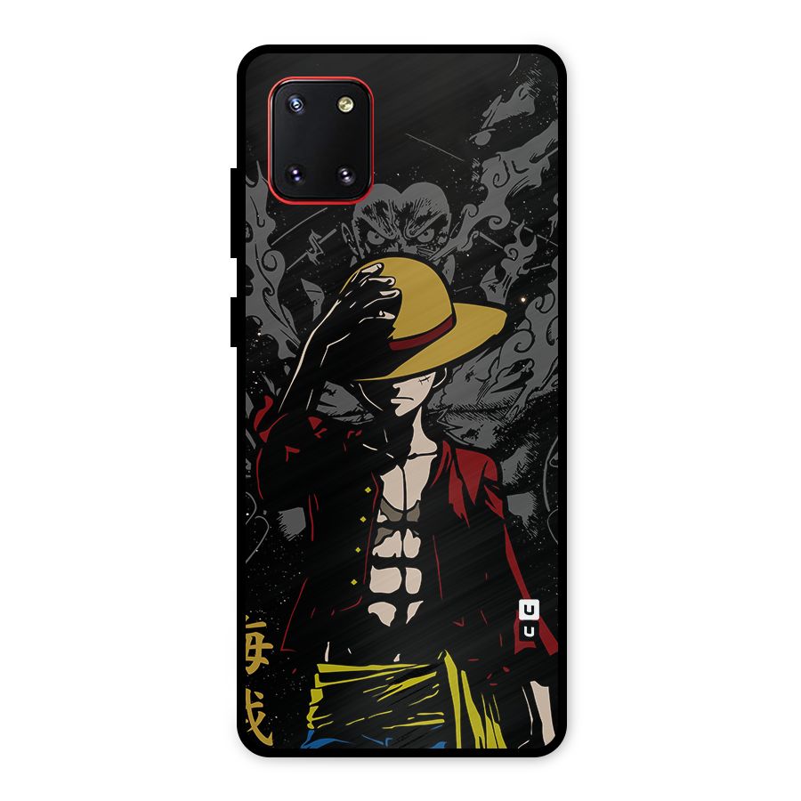 Dark Luffy Art Metal Back Case for Galaxy Note 10 Lite