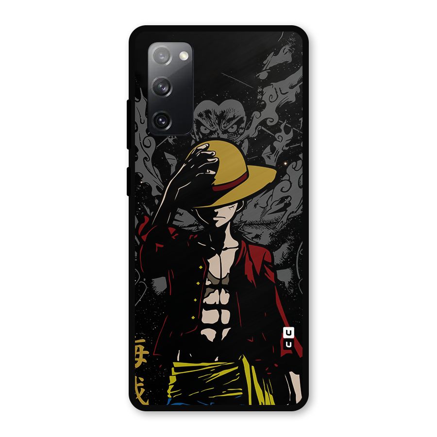Dark Luffy Art Metal Back Case for Galaxy S20 FE 5G