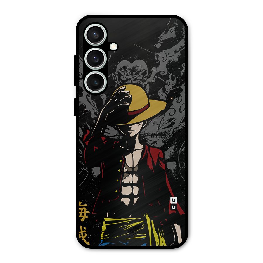 Dark Luffy Art Metal Back Case for Galaxy S23 FE