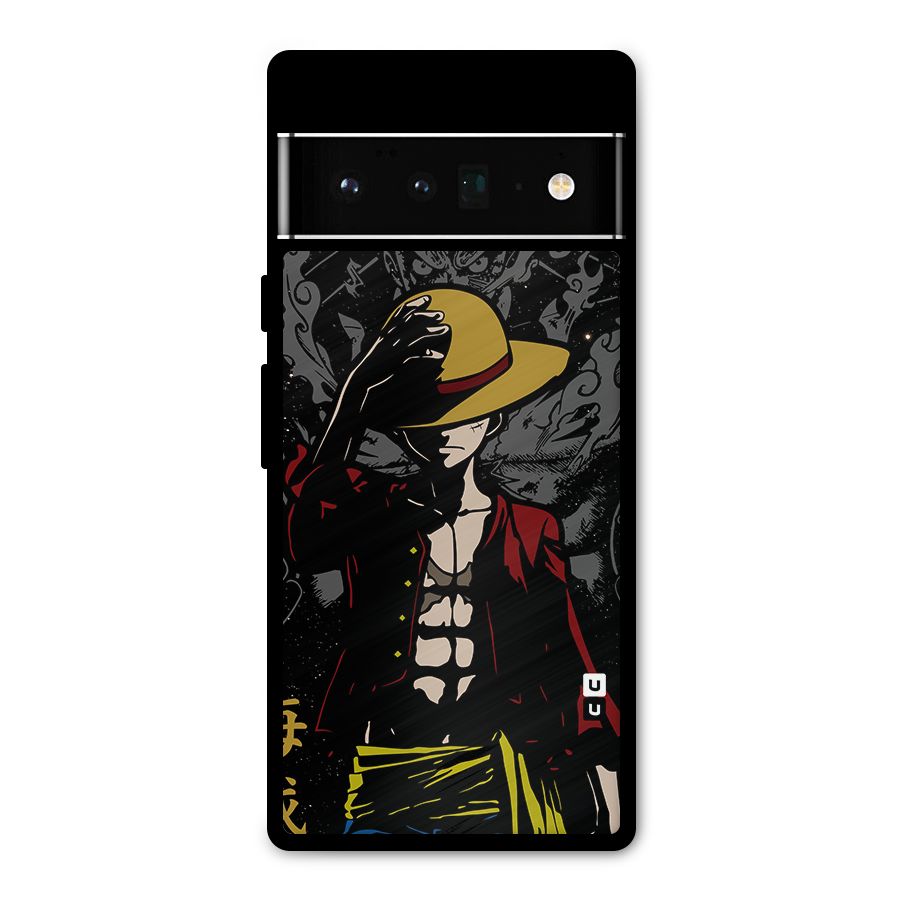 Dark Luffy Art Metal Back Case for Google Pixel 6 Pro