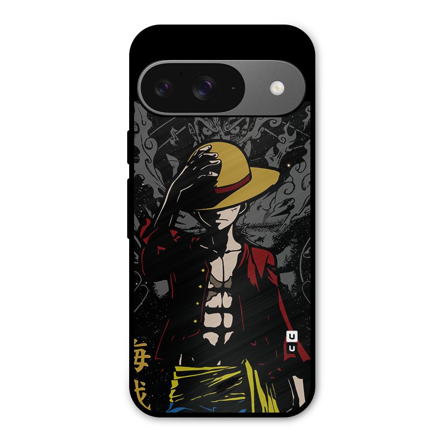 Dark Luffy Art Metal Back Case for Google Pixel 9