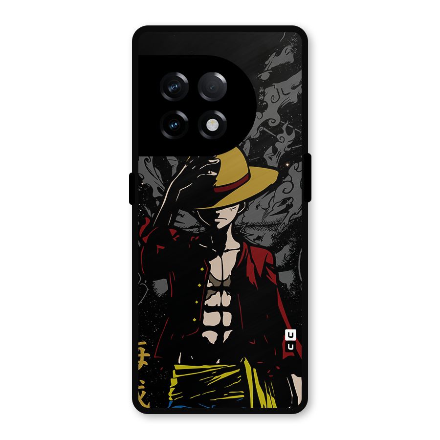 Dark Luffy Art Metal Back Case for OnePlus 11R