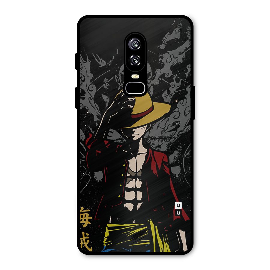 Dark Luffy Art Metal Back Case for OnePlus 6