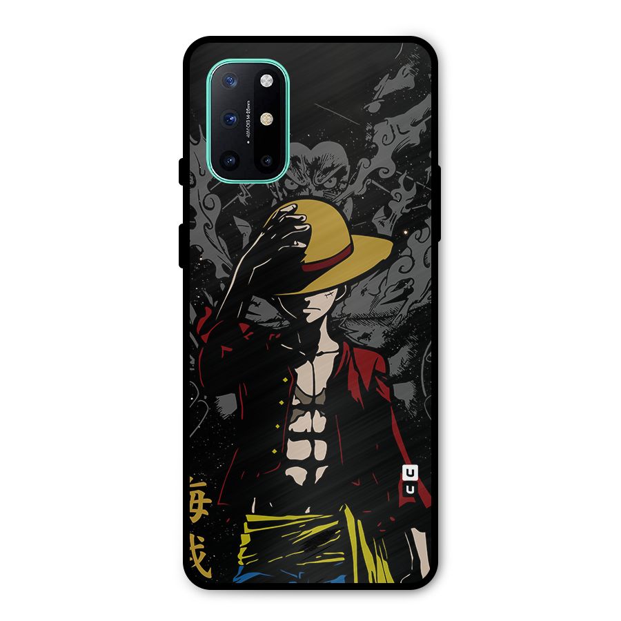 Dark Luffy Art Metal Back Case for OnePlus 8T