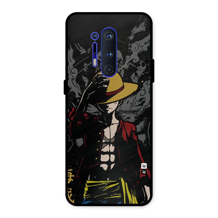 Dark Luffy Art Metal Back Case for OnePlus 8 Pro