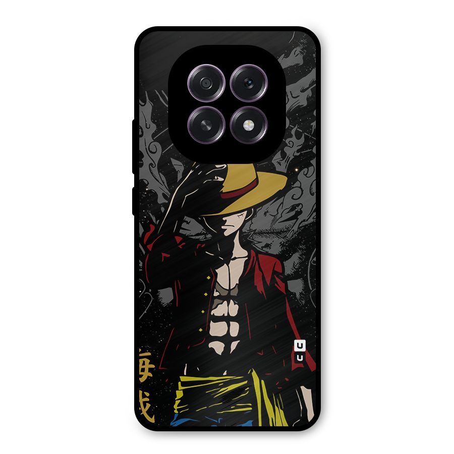 Dark Luffy Art Metal Back Case for Oppo F29