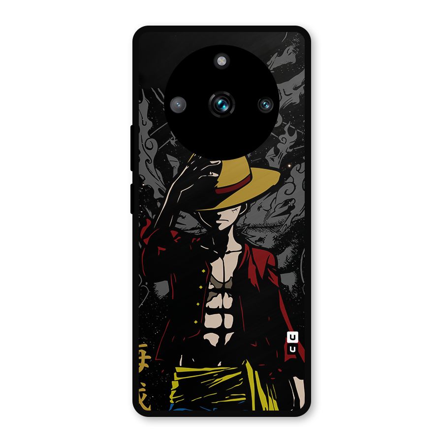 Dark Luffy Art Metal Back Case for Realme 11 Pro Plus