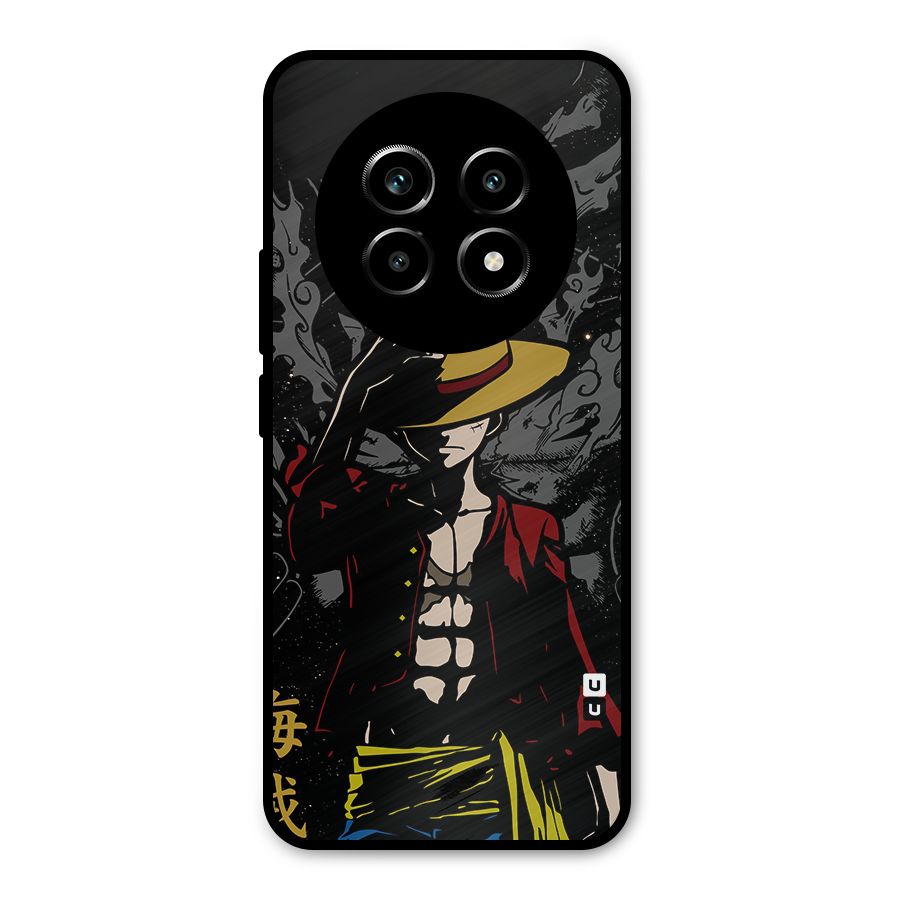 Dark Luffy Art Metal Back Case for Realme 13 Pro