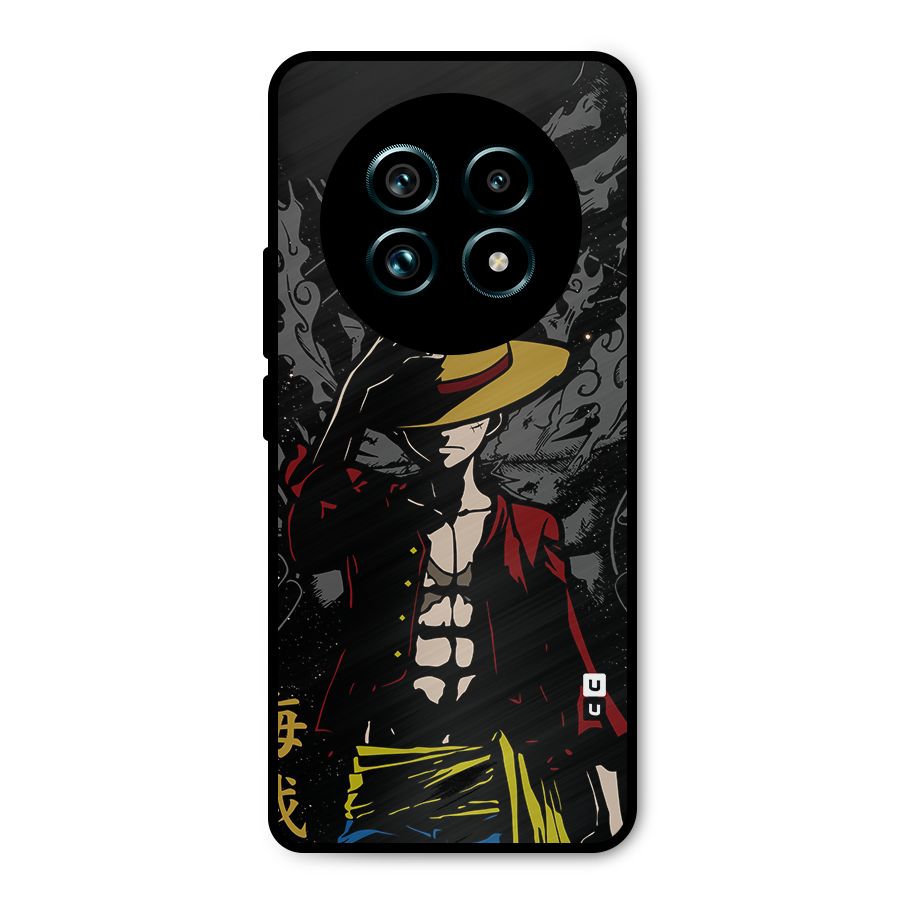 Dark Luffy Art Metal Back Case for Realme 13 Pro Plus
