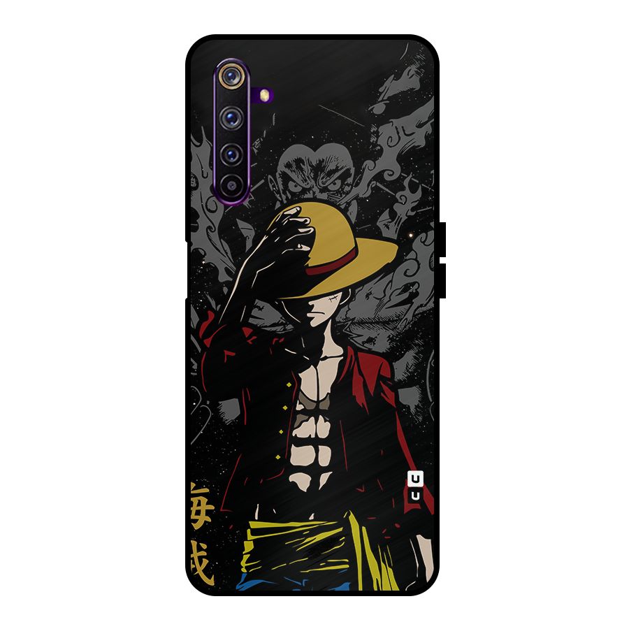 Dark Luffy Art Metal Back Case for Realme 6 Pro