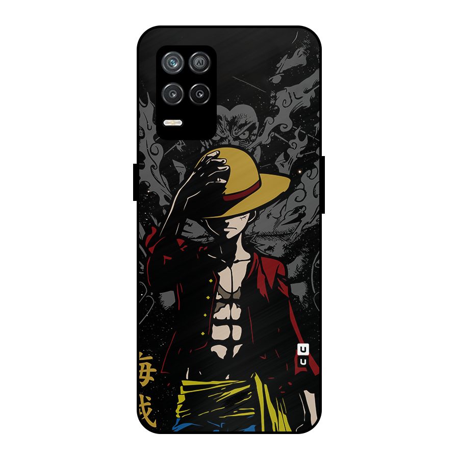 Dark Luffy Art Metal Back Case for Realme 8s 5G