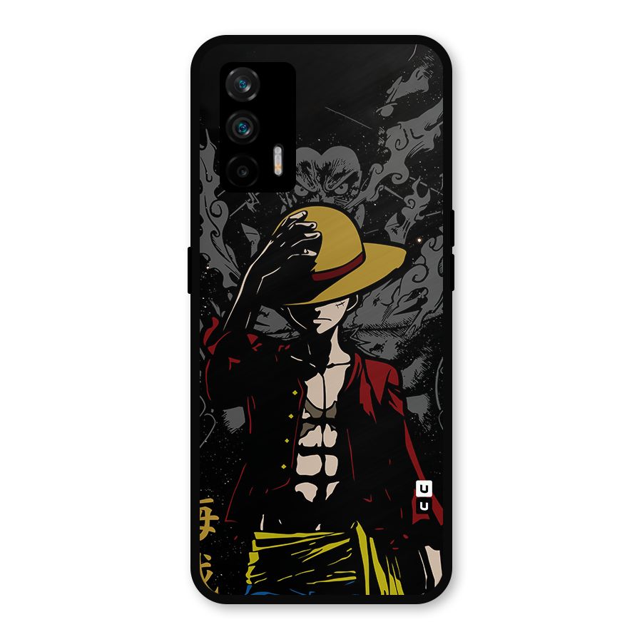 Dark Luffy Art Metal Back Case for Realme GT 5G