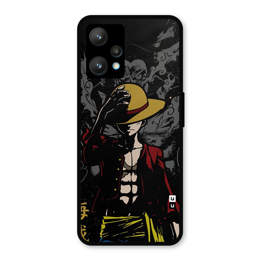 Dark Luffy Art Metal Back Case for Realme Narzo 50 Pro